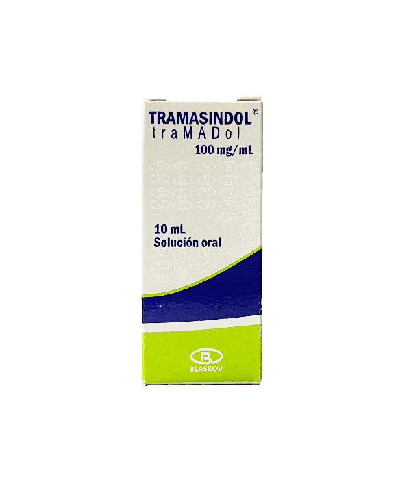 TRAMASINDOL 100 MG/ML SOLUCION ORAL FRASCO X 10 ML